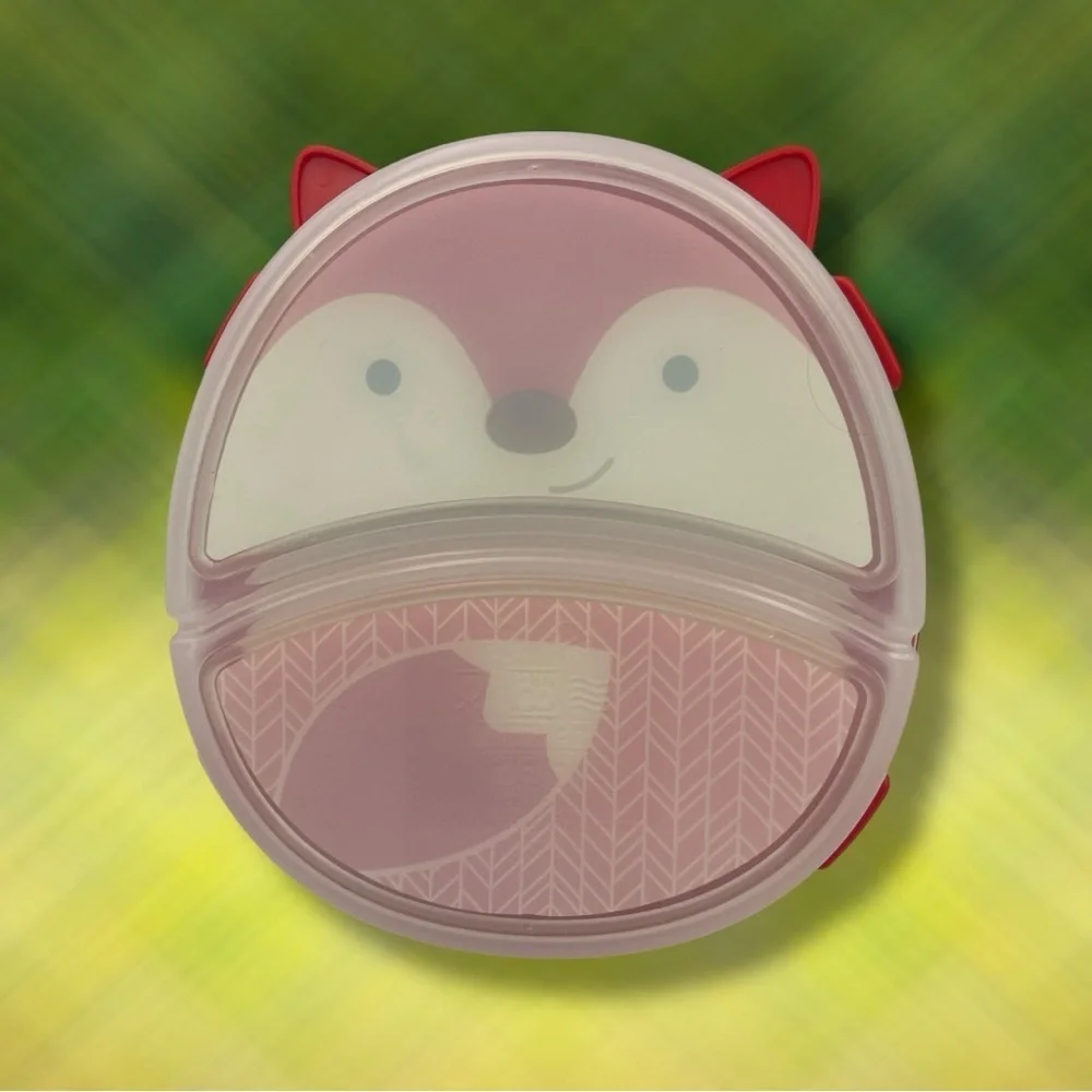 SKIP HOP ZOO SMART SERVE PLATE - BOWL